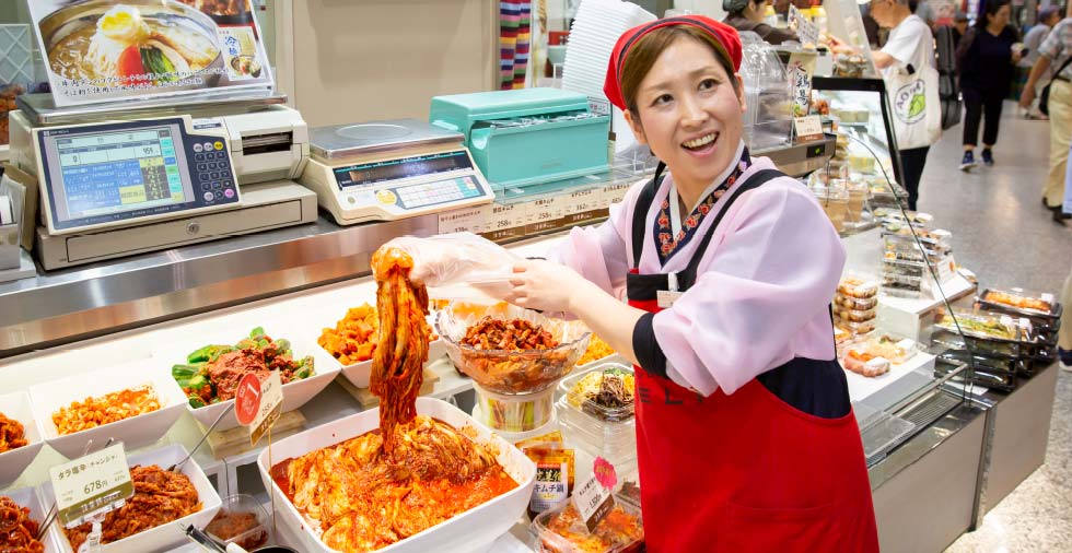 直販売場画像（沈菜館）